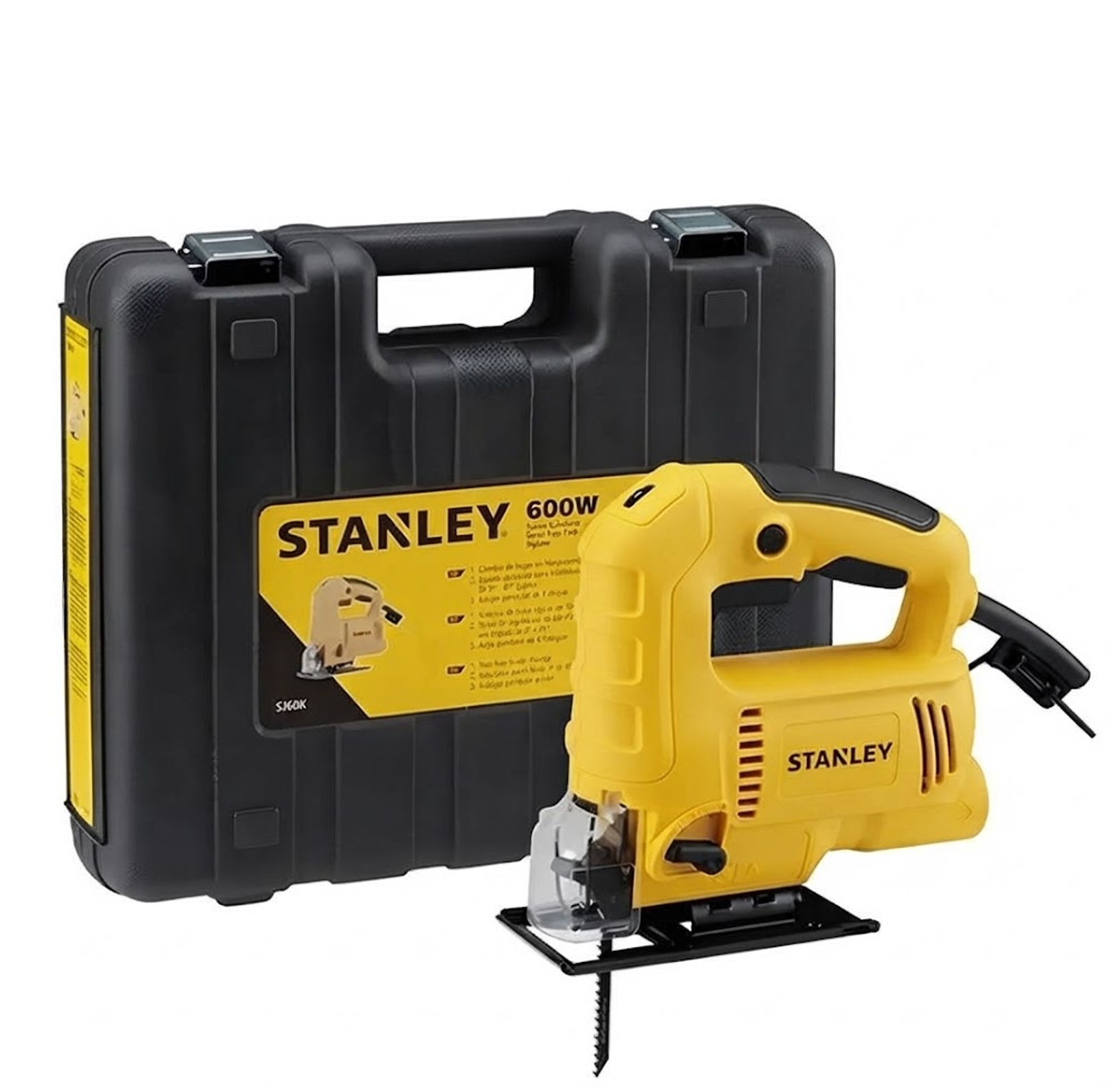 Serra Tico-Tico 600W Stanley com Maleta e Ação Pendular (SJ60K)